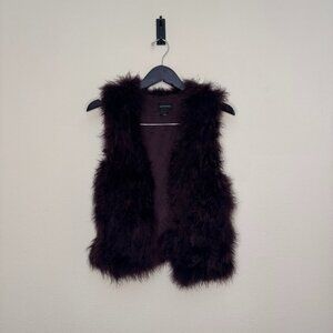 Club Monaco Genuine Feather Vest